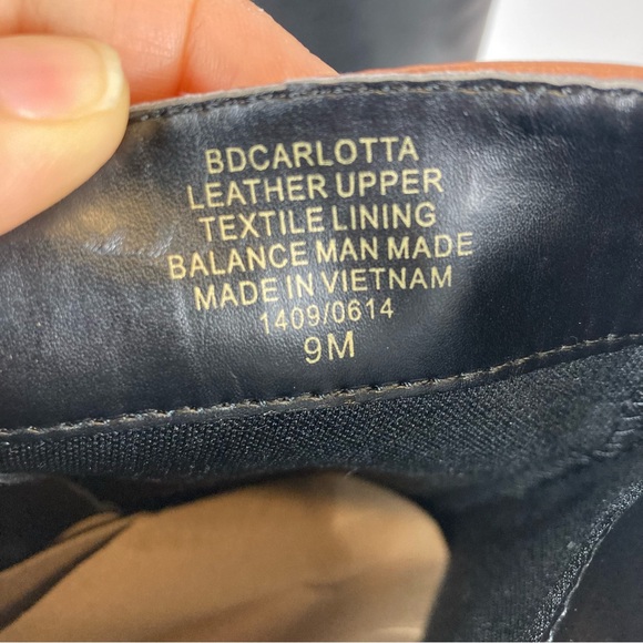 Bandolino Carlota Leather Upper Boots Size 9 - Picture 11 of 11